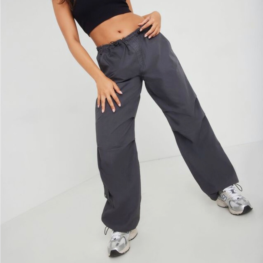 GARAGE Paxton Parachute Pant IN BLACKENED PEARL TP/XS